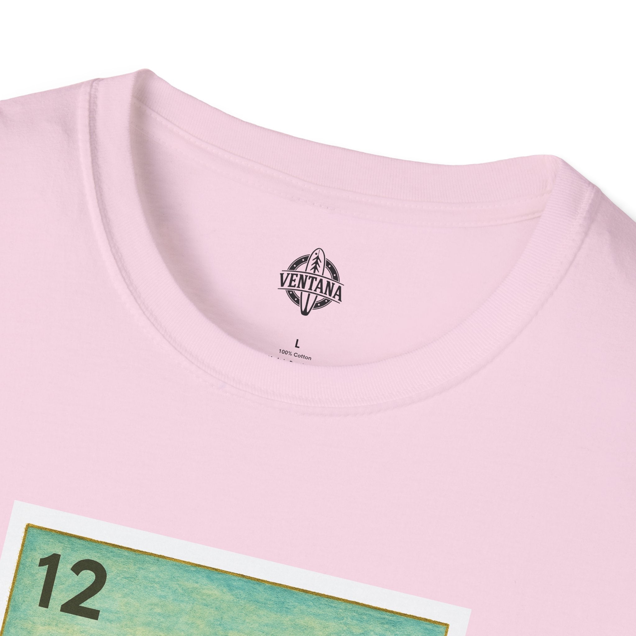 Whale Lotería Unisex - Soft Style U.S. Cotton T-Shirt (La Ballena)