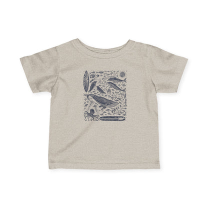 Ventana Marine Life by Lili Arnold - Infant 100% Cotton T-Shirt
