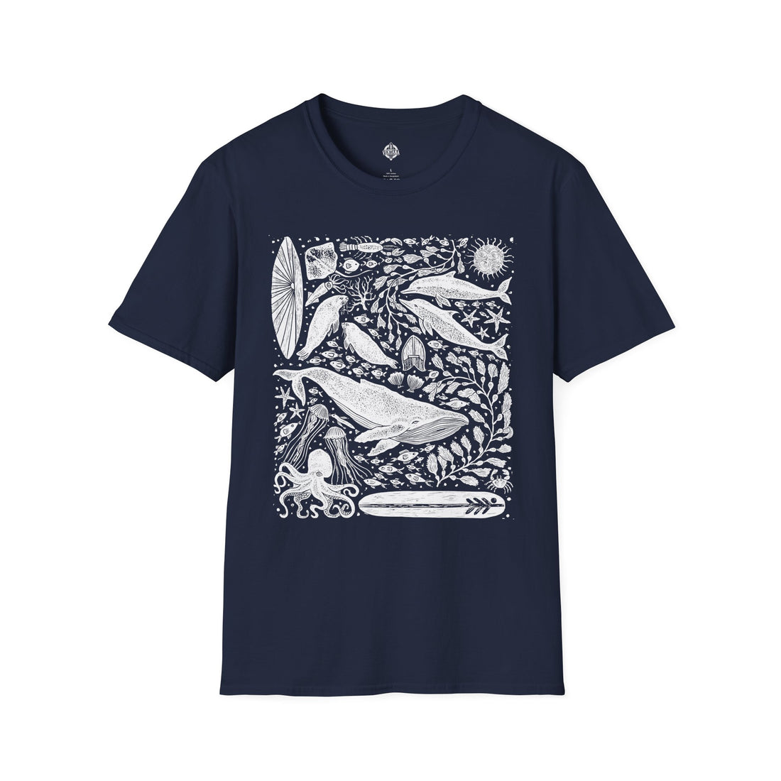 Ventana Marine Life by Lili Arnold Unisex - Soft Style U.S. Cotton T-Shirt