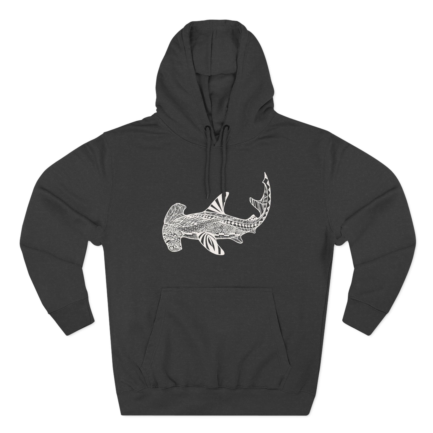 Ventangle Hammerhead Unisex - Pull-Over Cotton Blend Fleece Hoodie