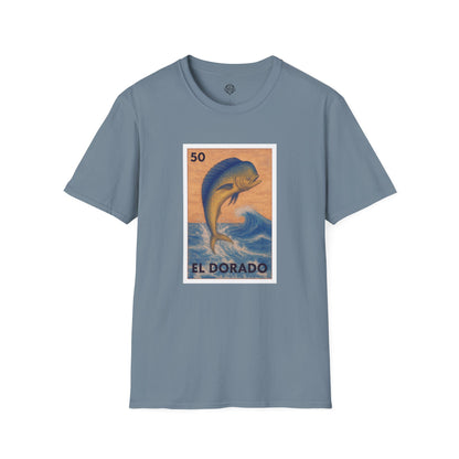 Dorado Lotería Unisex - Soft Style U.S. Cotton T-Shirt (El Dorado)