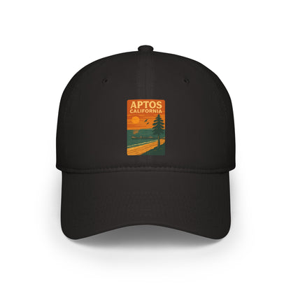 Aptos California Sunset - 100% Cotton Baseball Cap