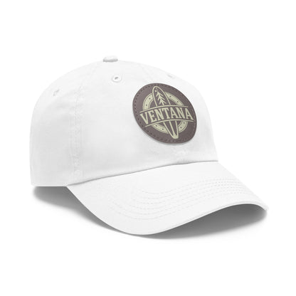 Ventana Treefish Logo Vegan Leather Patch Hat