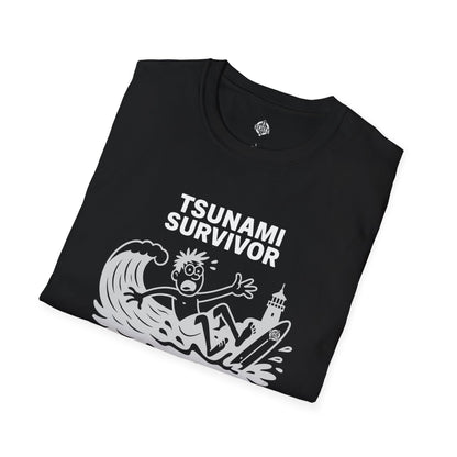 Tsunami Survivor Unisex - Soft Style U.S. Cotton T-Shirt