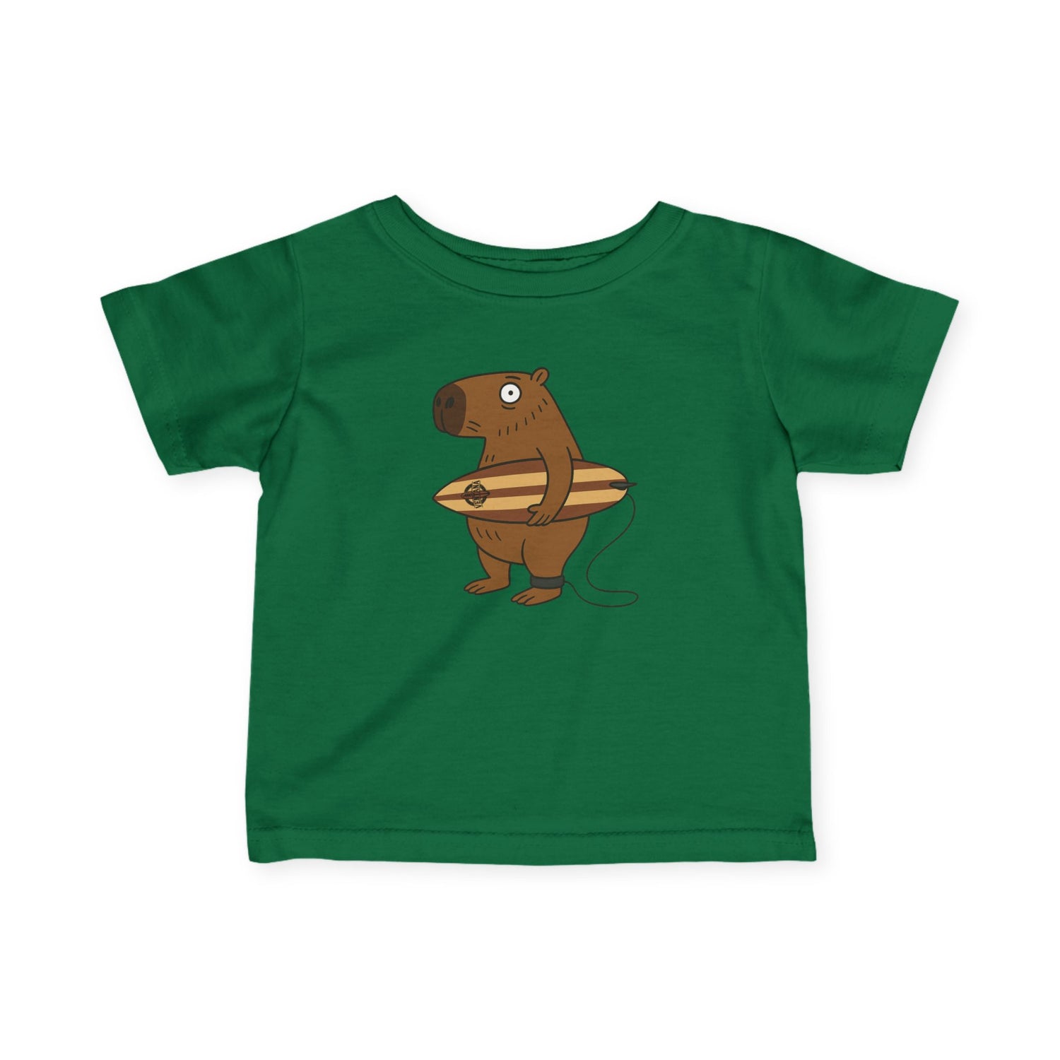 Capybara Surfer - Infant 100% Cotton T-Shirt