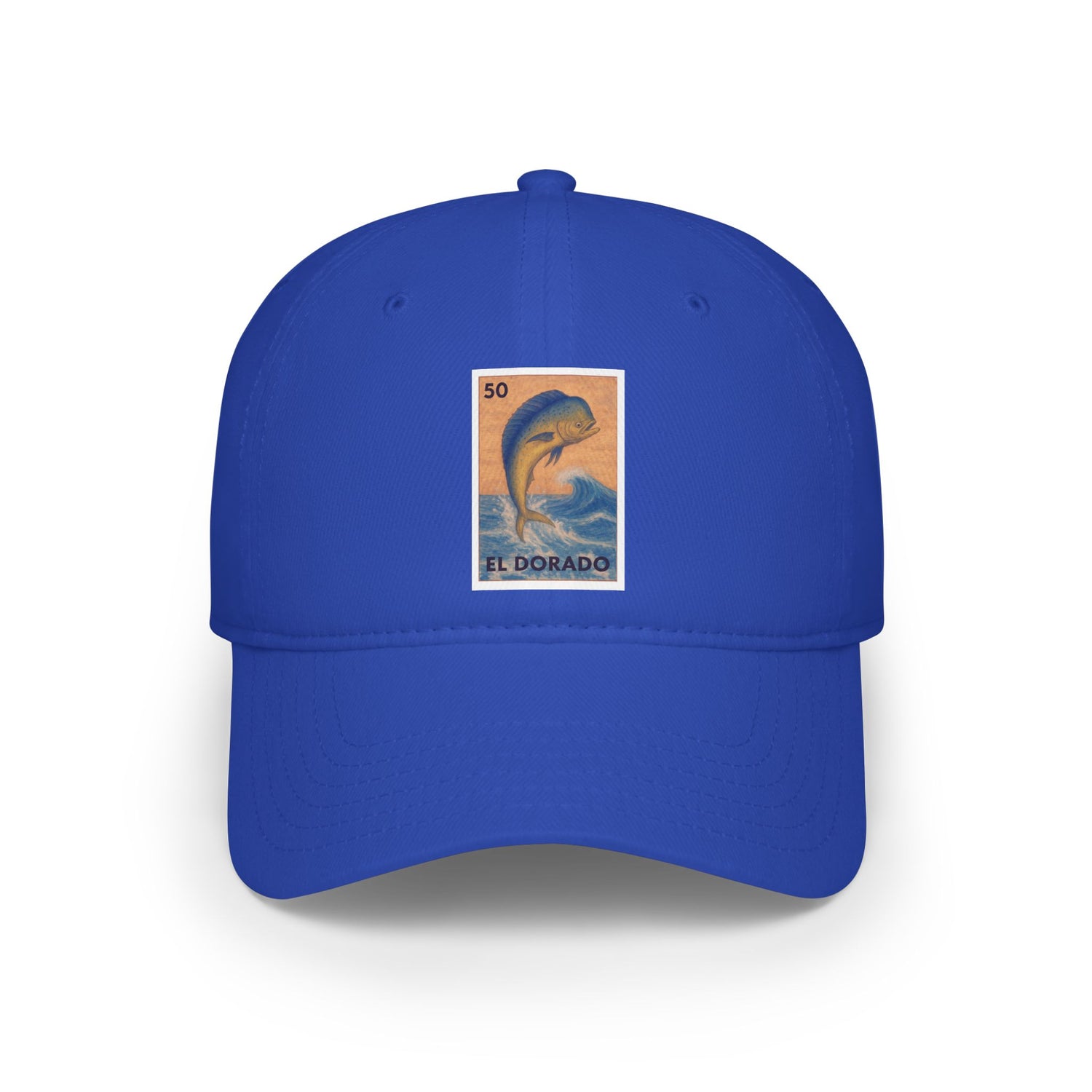 Dorado Lotería Unisex - 100% Cotton Baseball Cap (El Tiburón)