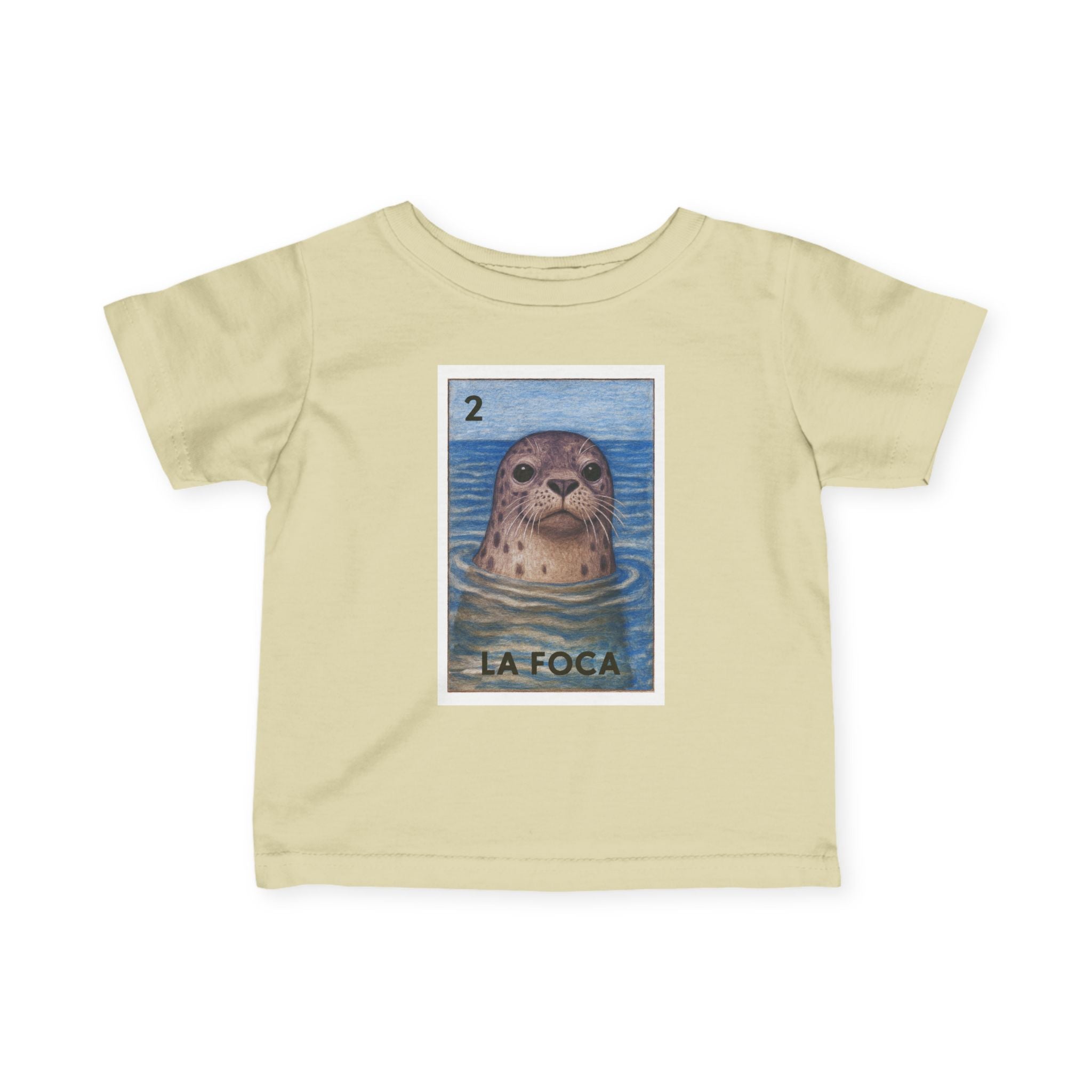 Seal Lotería - Infant 100% Cotton T-Shirt (La Foca)