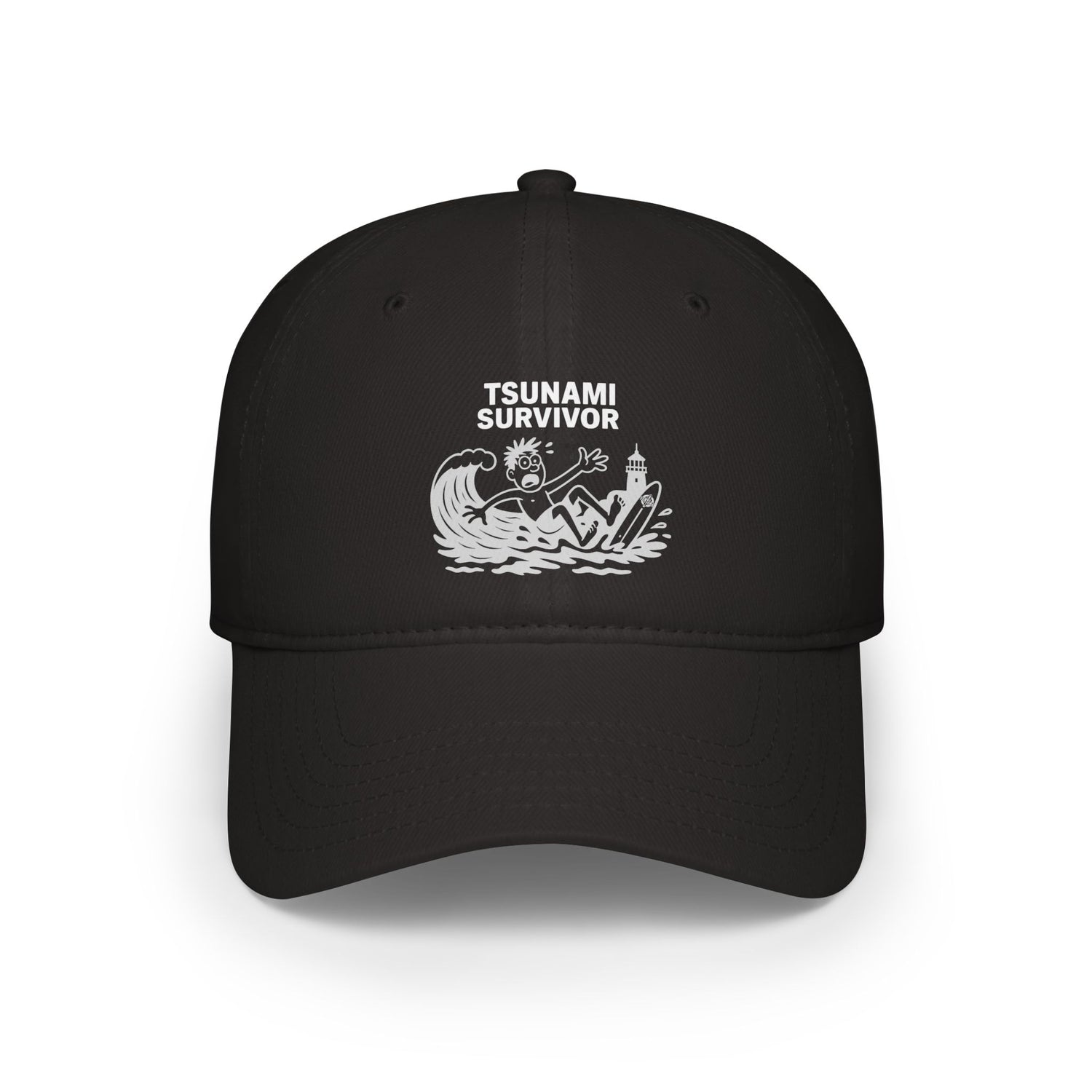 Tsunami Survivor - 100% Cotton Baseball Cap