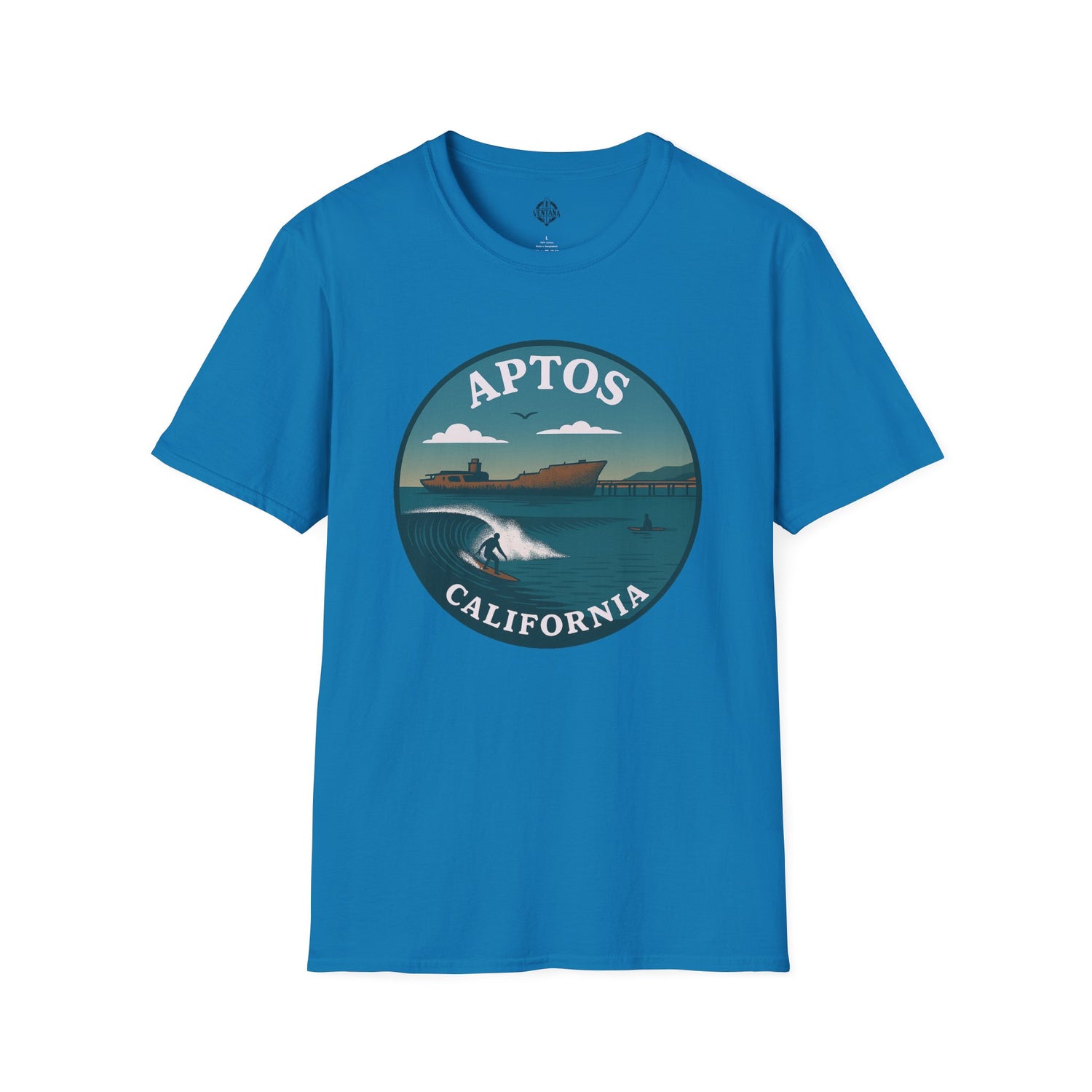 Aptos California Classic Unisex - U.S. Cotton T-Shirt