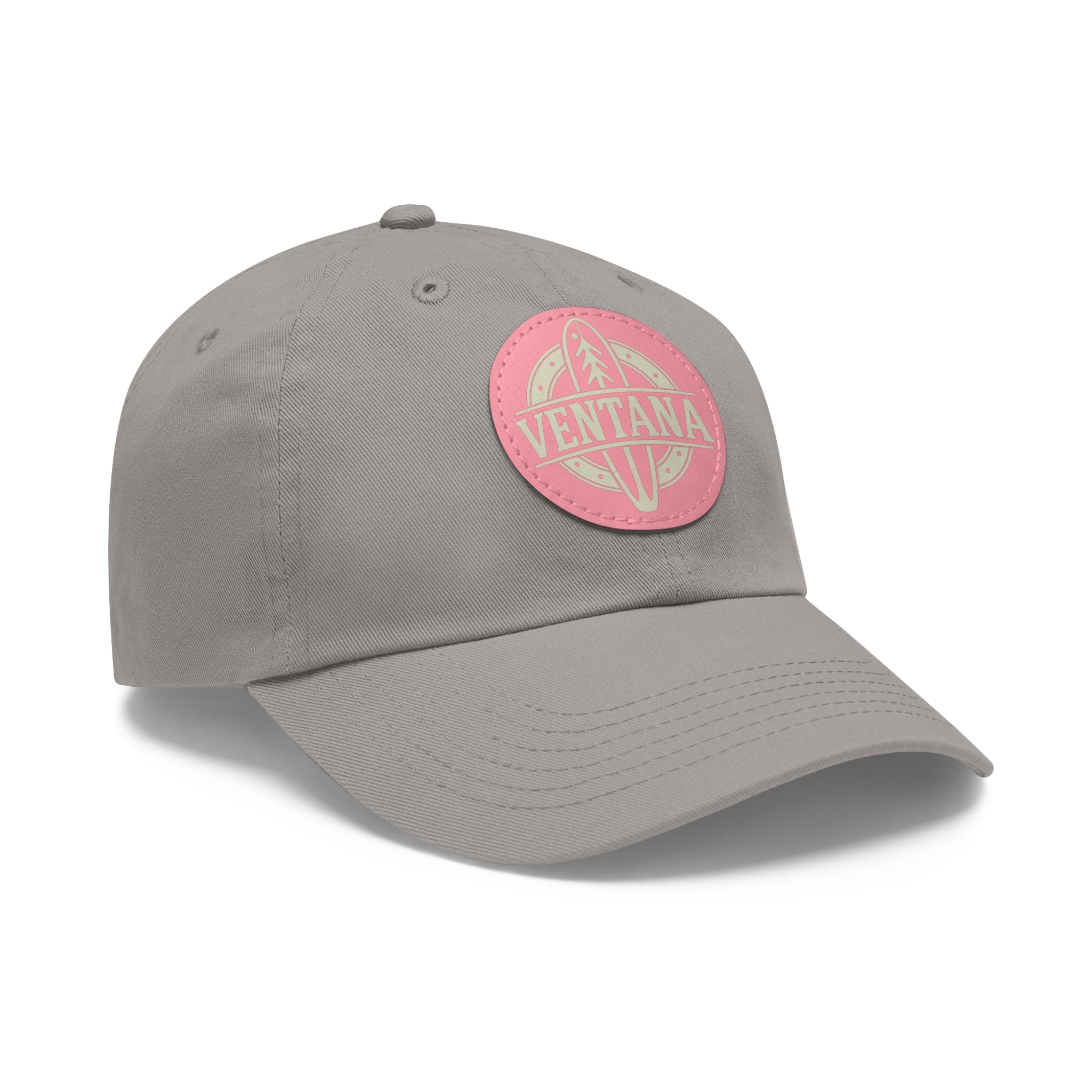 Ventana Treefish Logo Vegan Leather Patch Hat