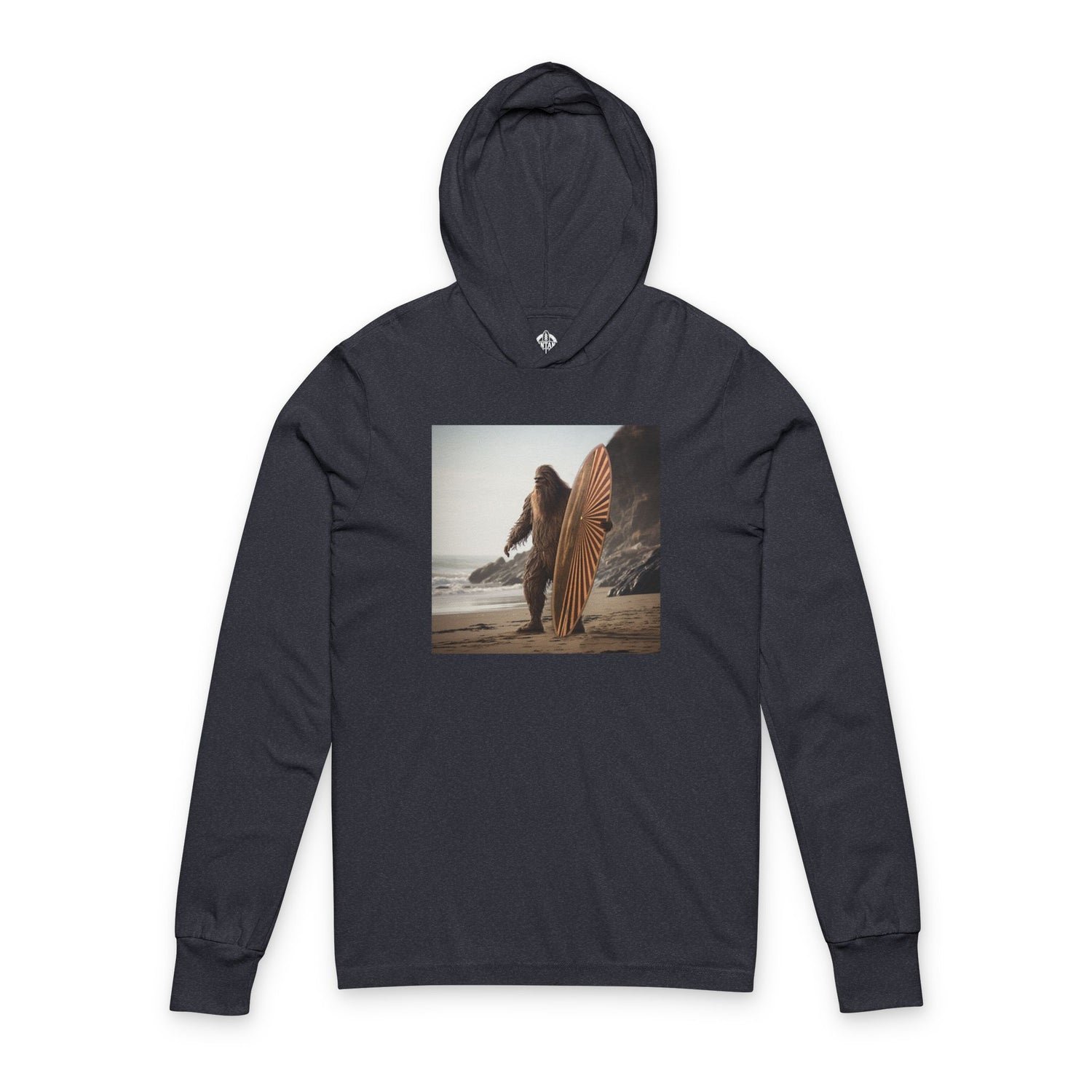 Ventana Real Surfsquatch Unisex - Cotton Long Sleeve Hooded T-Shirt