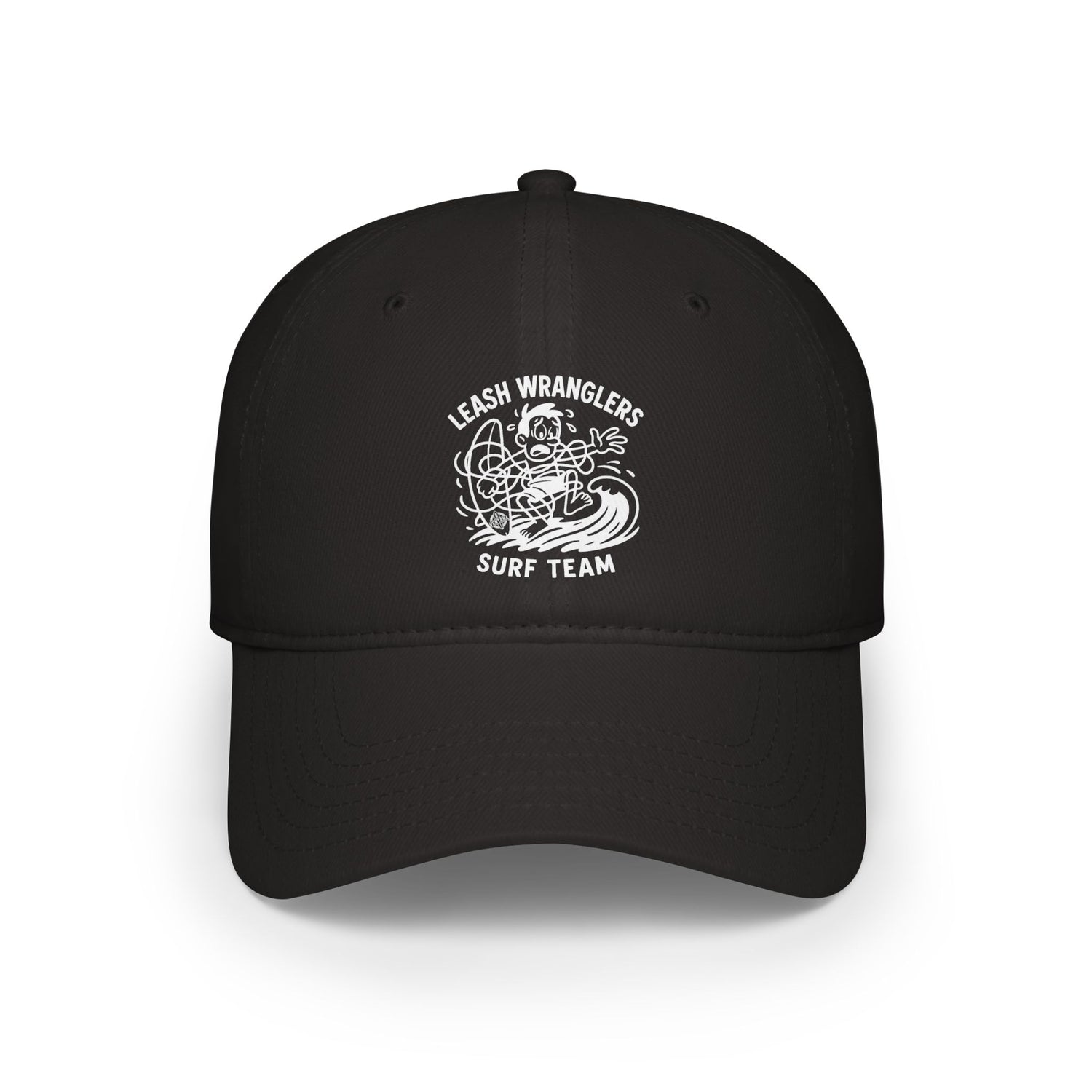 Leash Wranglers Surf Team Unisex - 100% Cotton Baseball Cap