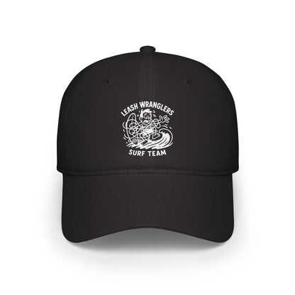 Leash Wranglers Surf Team Unisex - 100% Cotton Baseball Cap