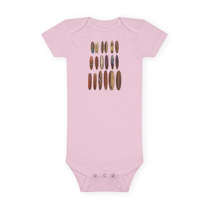 Ventana Wooden Surfboards - Baby Short Sleeve 100% Cotton Onesie
