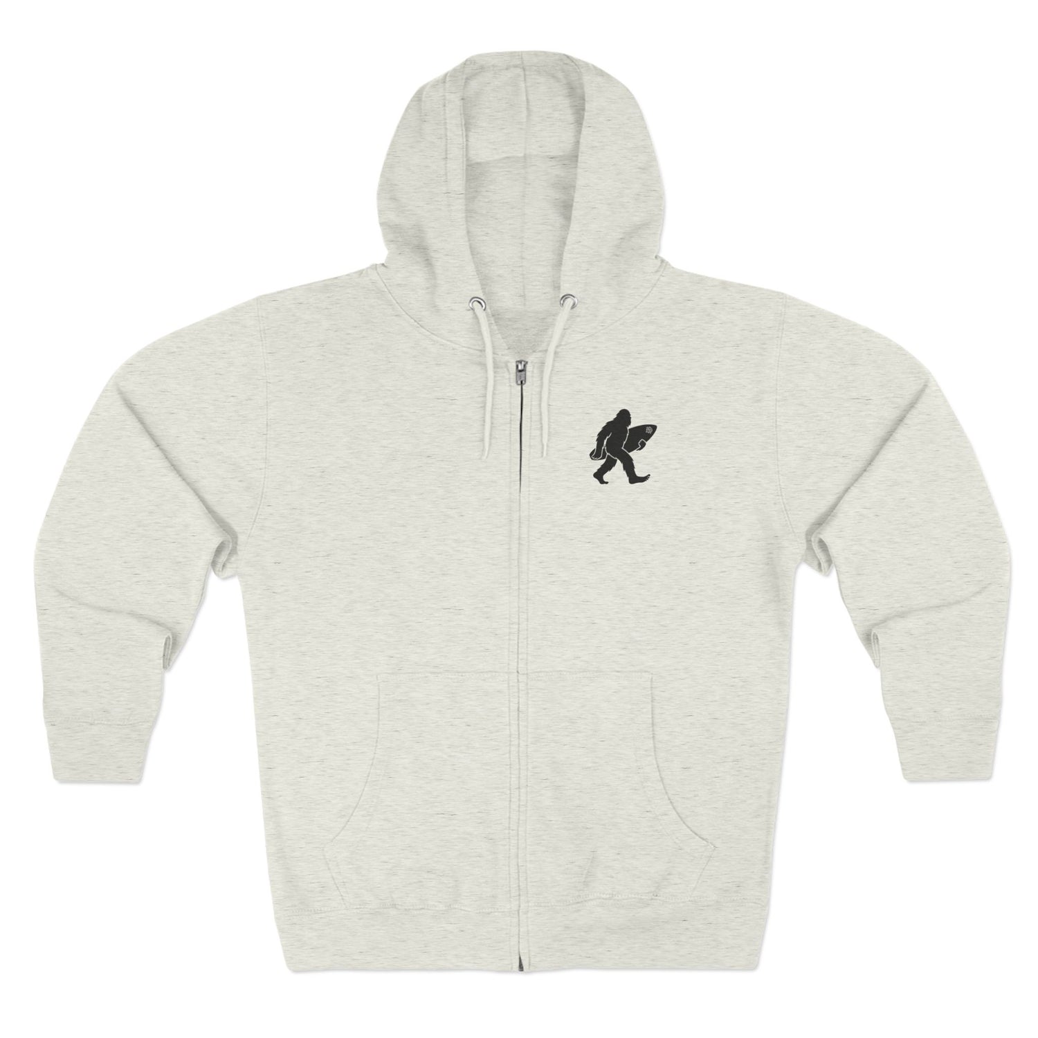Ventana Surfsquatch Unisex - Zip Cotton Blend Fleece Hoodie