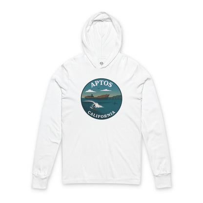 Aptos California Classic Unisex - Cotton Long Sleeve Hooded T-Shirt