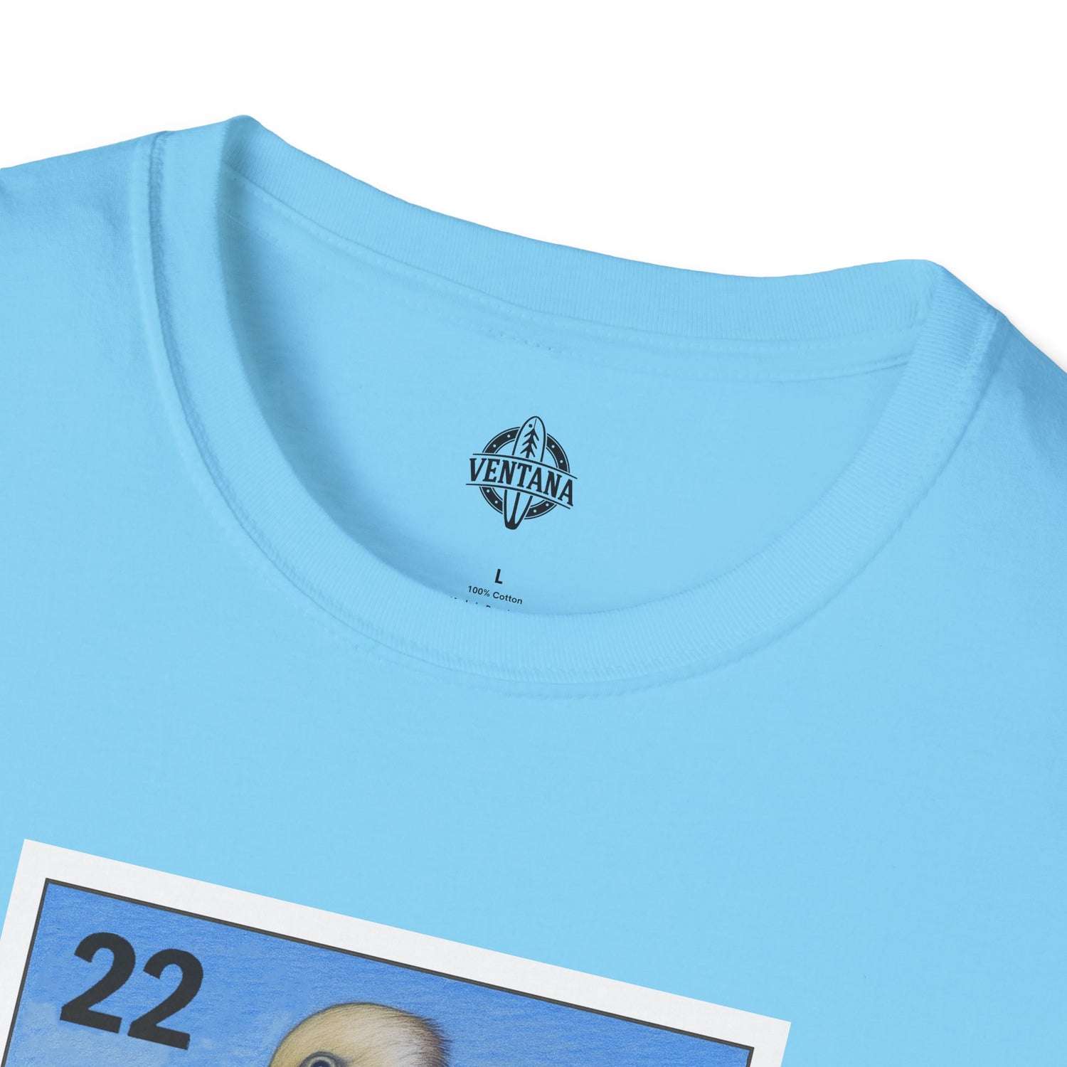 Pelican Lotería Unisex - Soft Style U.S. Cotton T-Shirt (El Pelícano)