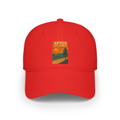 Aptos California Sunset - 100% Cotton Baseball Cap