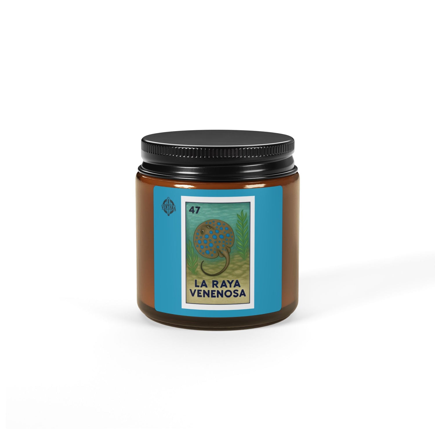 Stingray Lotería - Scented Soy Candle (La Medusa)