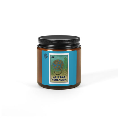Stingray Lotería - Scented Soy Candle (La Medusa)
