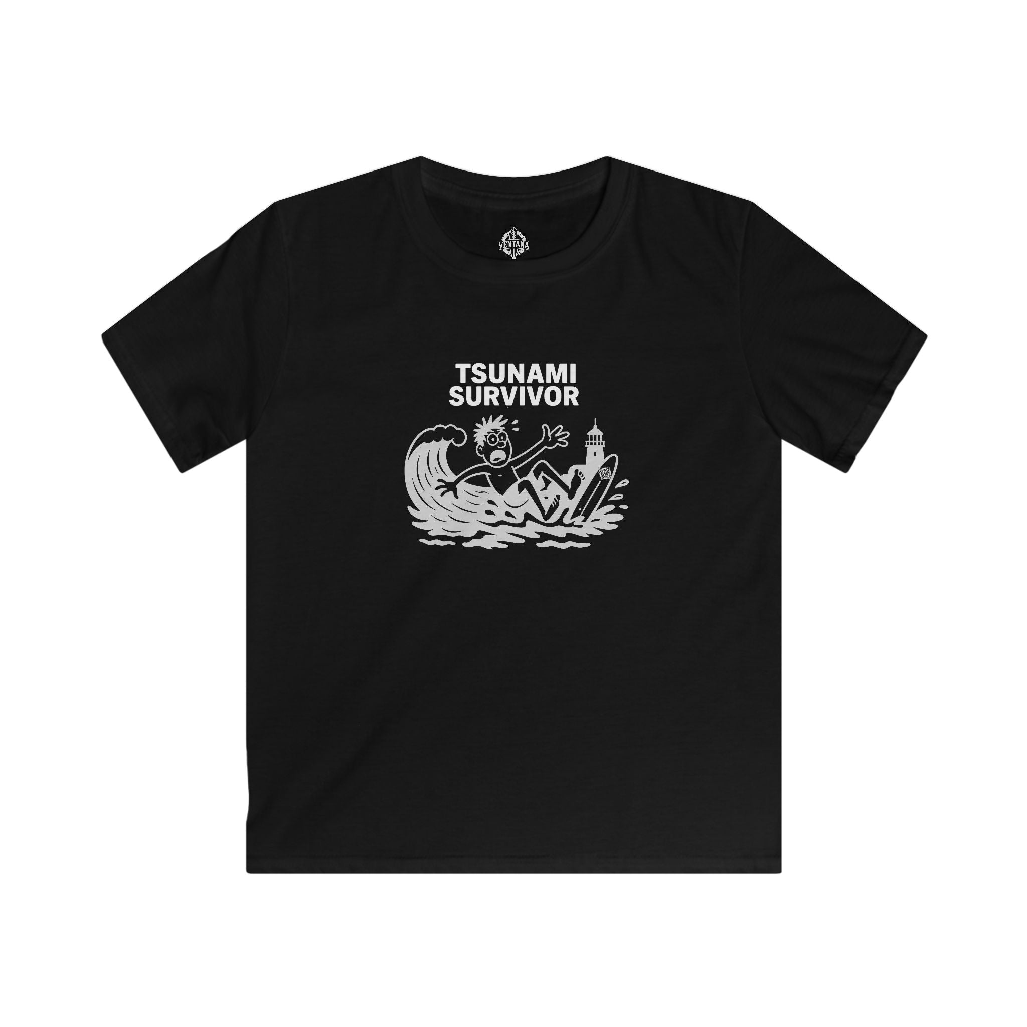 Tsunami Survivor Kids - Soft Style U.S. Cotton T-Shirt