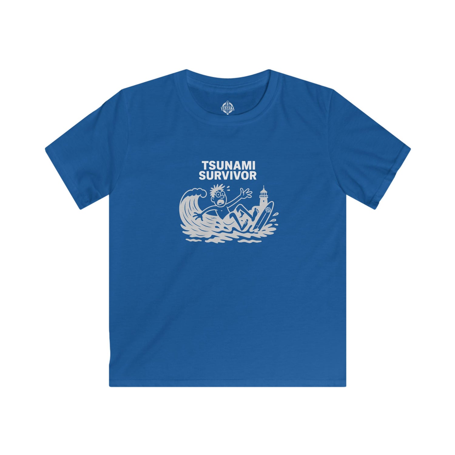 Tsunami Survivor Kids - Soft Style U.S. Cotton T-Shirt