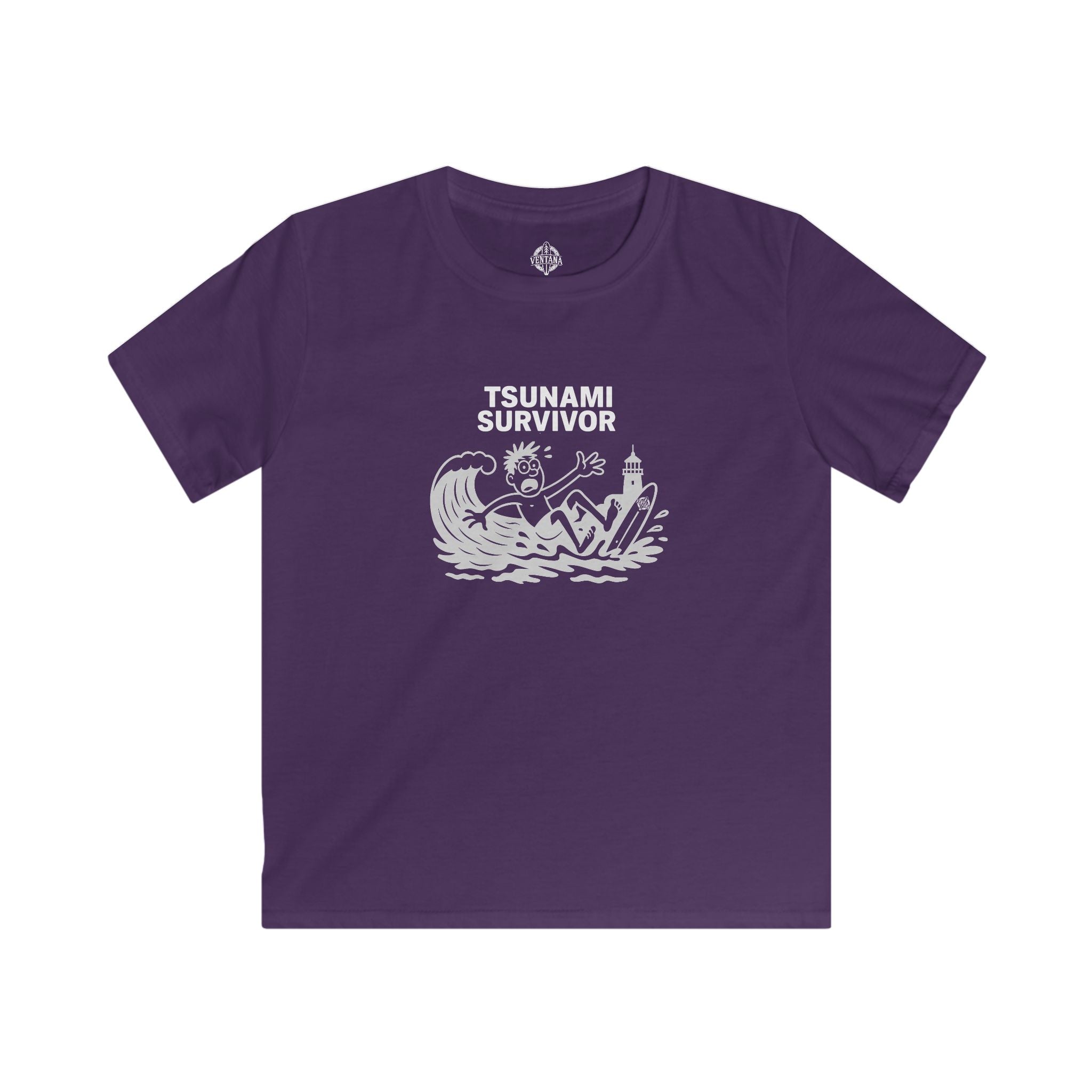 Tsunami Survivor Kids - Soft Style U.S. Cotton T-Shirt