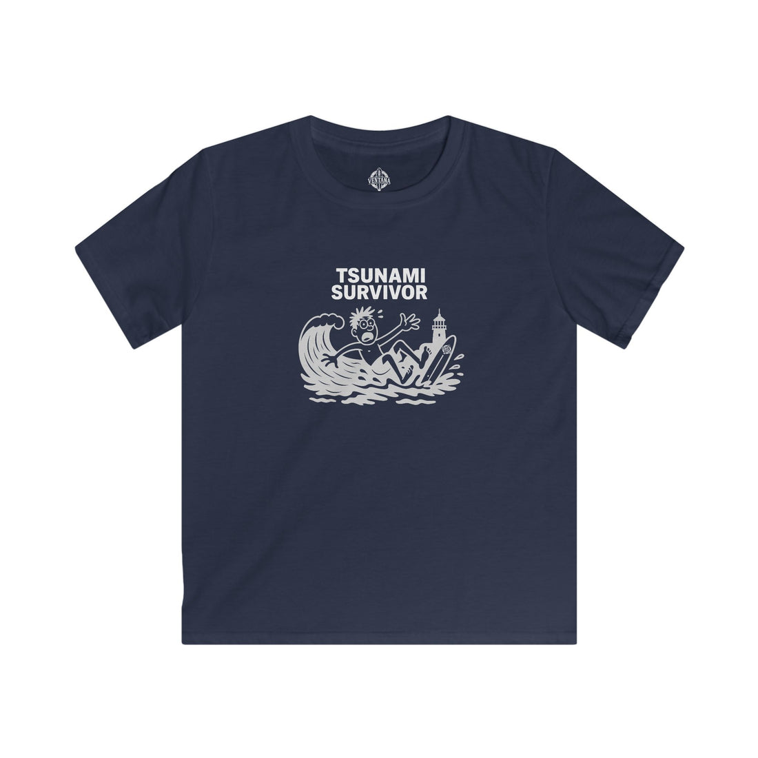 Tsunami Survivor Kids - Soft Style U.S. Cotton T-Shirt
