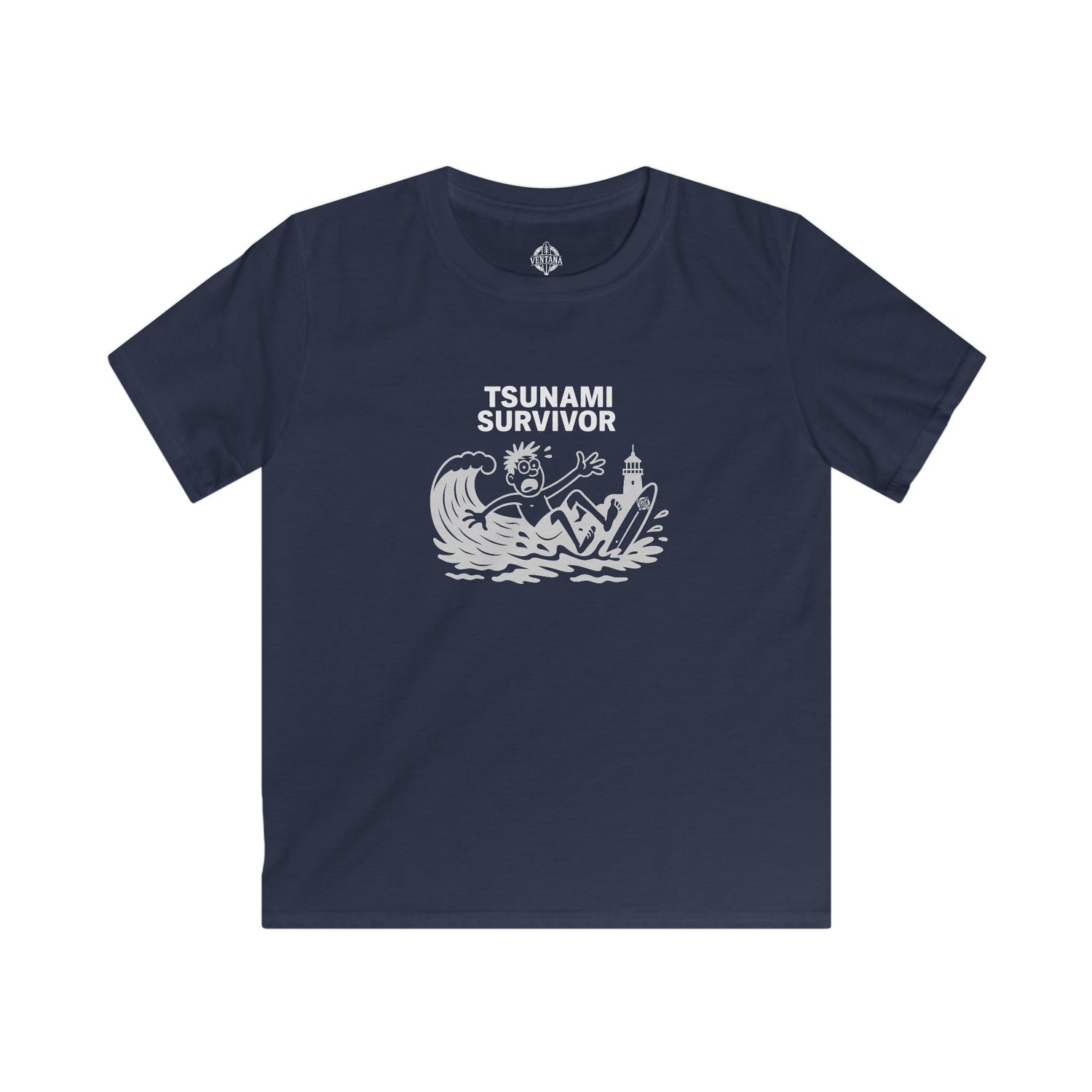 Tsunami Survivor Kids - Soft Style U.S. Cotton T-Shirt