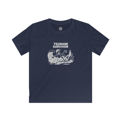 Tsunami Survivor Kids - Soft Style U.S. Cotton T-Shirt