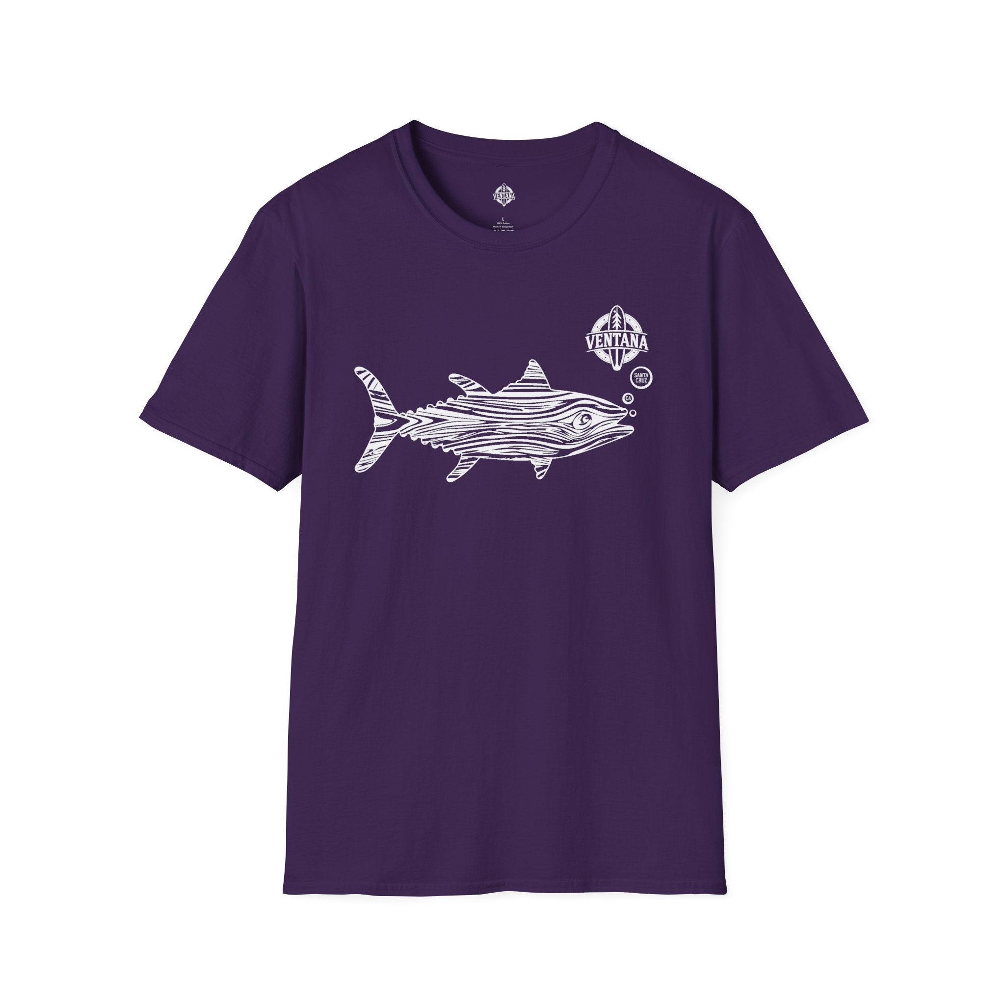 Ventana Wooden Tuna Unisex - Soft Style U.S. Cotton T-Shirt
