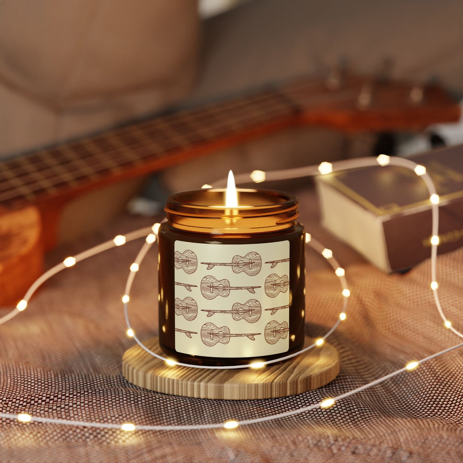 Ventana Santa Cruz Guitar Collab - Scented Soy Candle