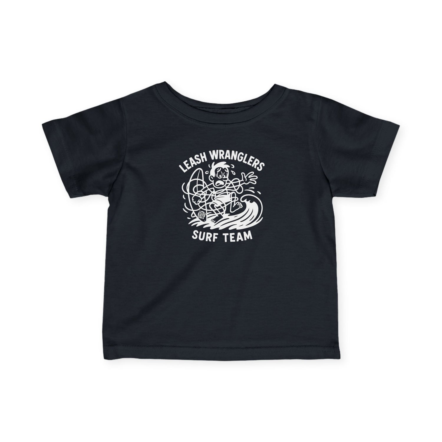 Leash Wranglers Surf Team - Infant 100% Cotton T-Shirt