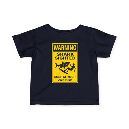 Shark Sighted - Infant 100% Cotton T-Shirt