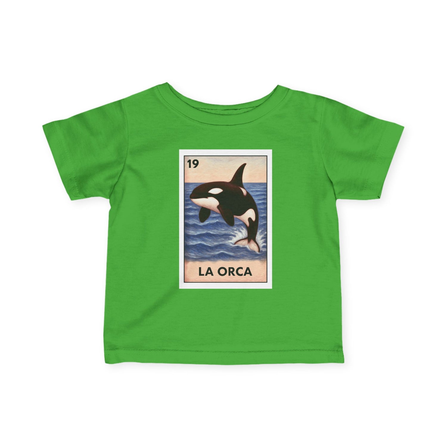 Orca Lotería - Infant 100% Cotton T-Shirt (La Orca)