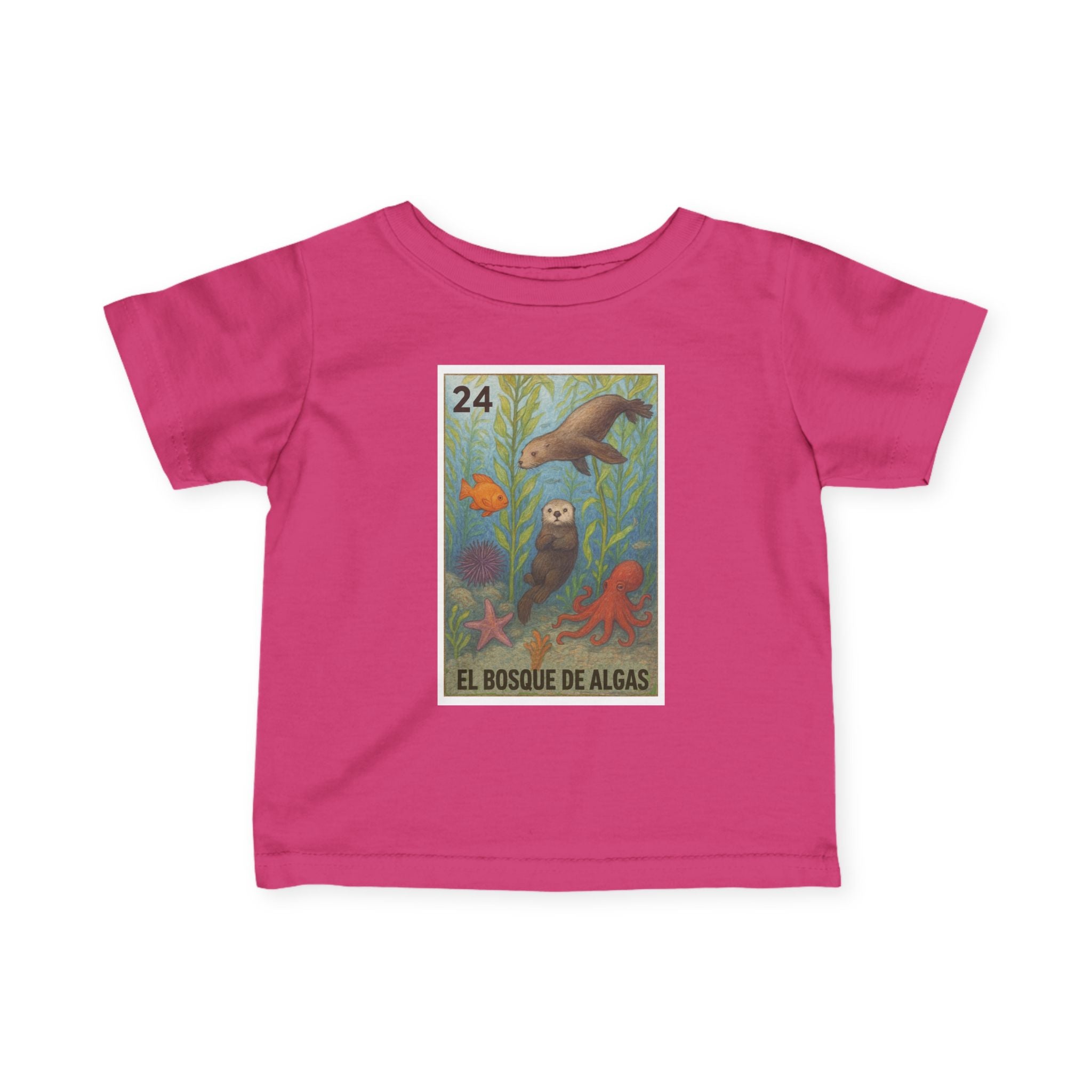 Kelp Forest Lotería - Infant 100% Cotton T-Shirt (El Bosque de Algas)