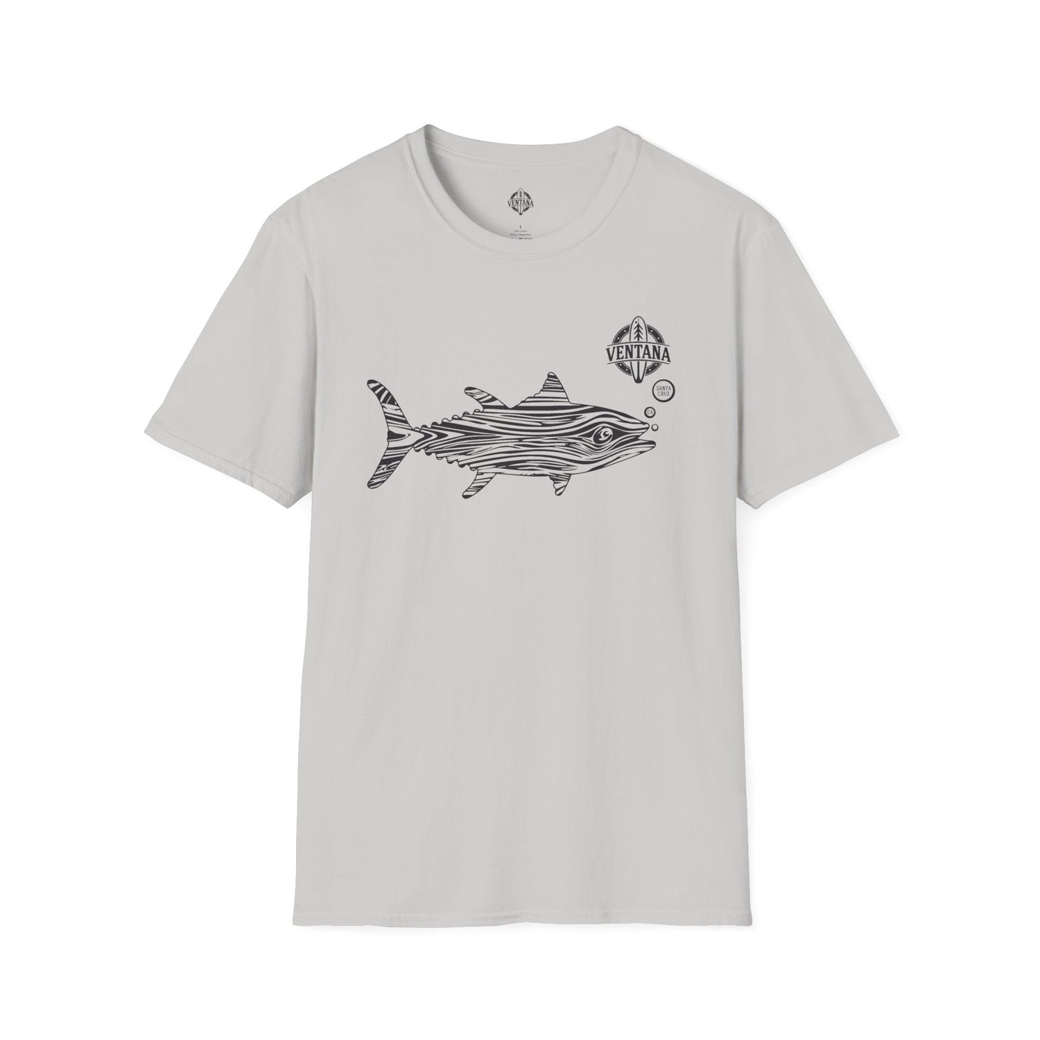 Ventana Wooden Tuna Unisex - Soft Style U.S. Cotton T-Shirt