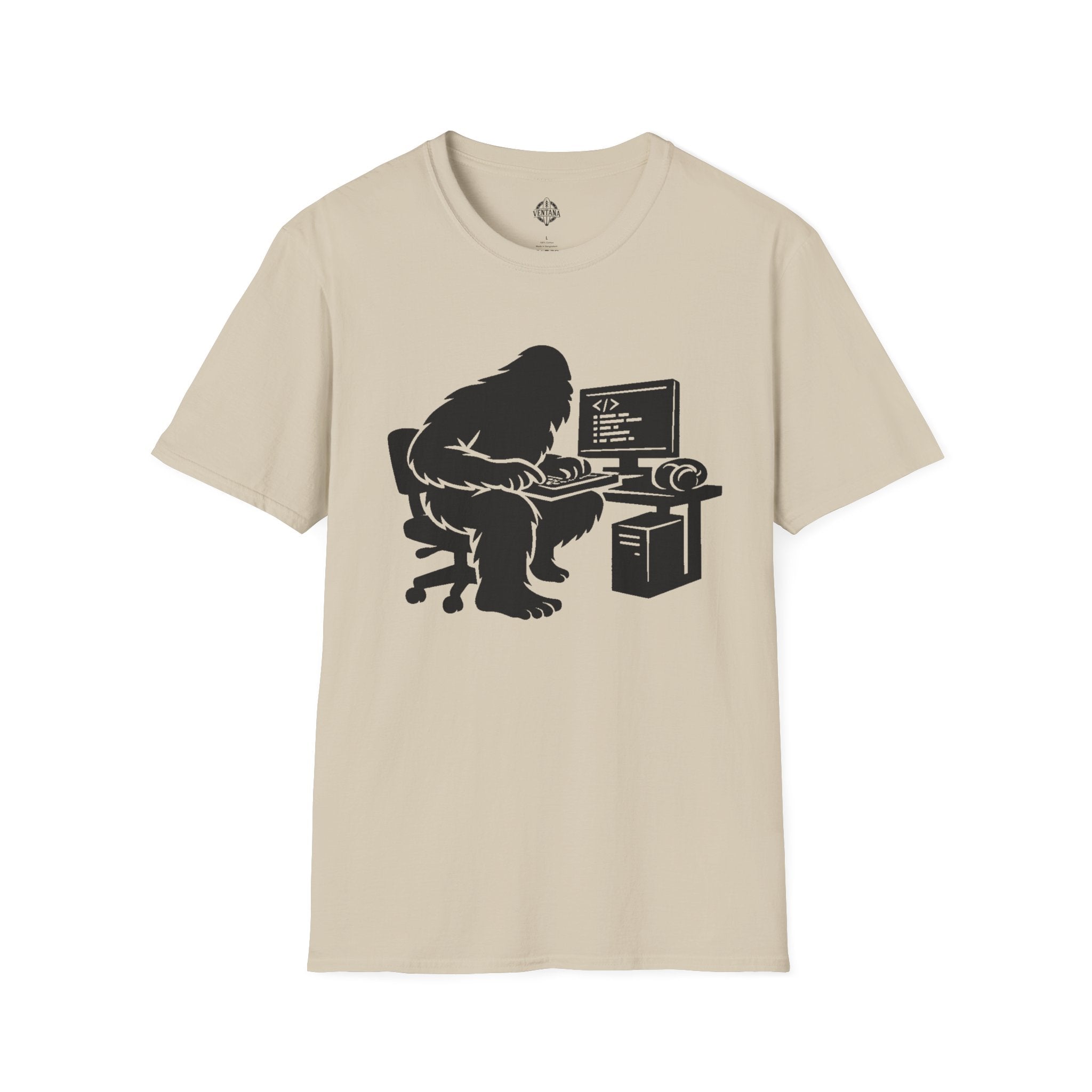 Ventana Codesquatch Unisex - U.S. Cotton T-Shirt