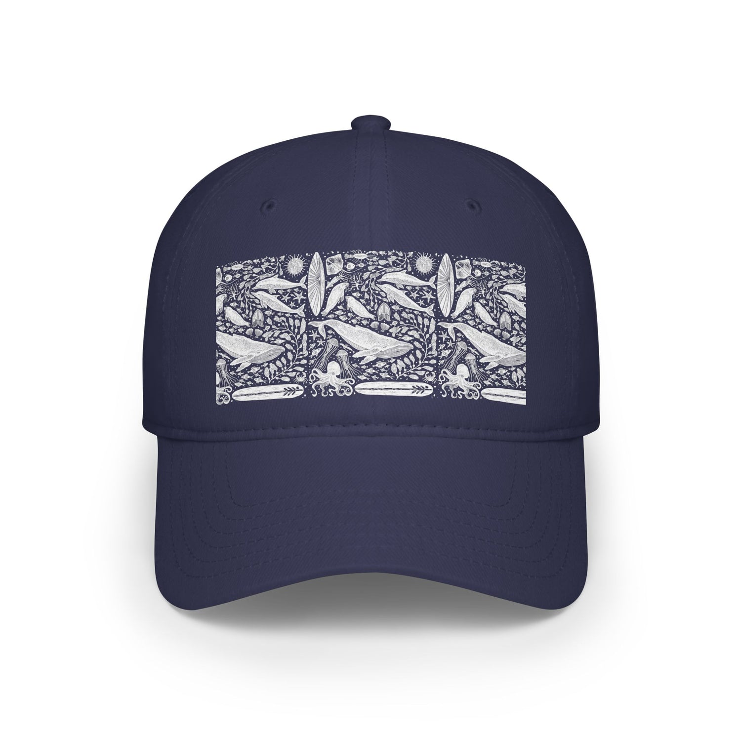 Ventana Marine Life by Lili Arnold - 100% Cotton Baseball Cap
