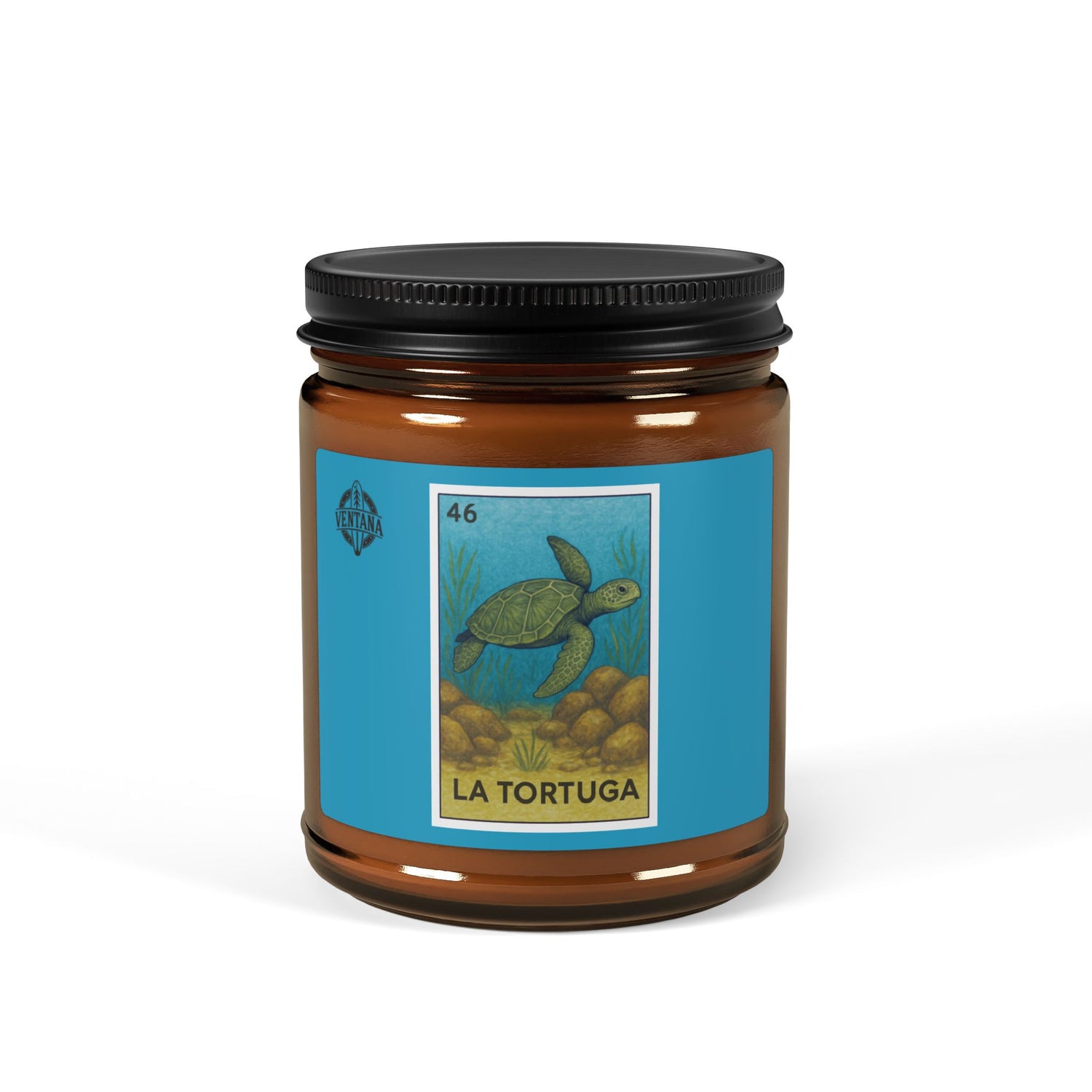 Turtle Lotería - Scented Soy Candle (La Tortuga)