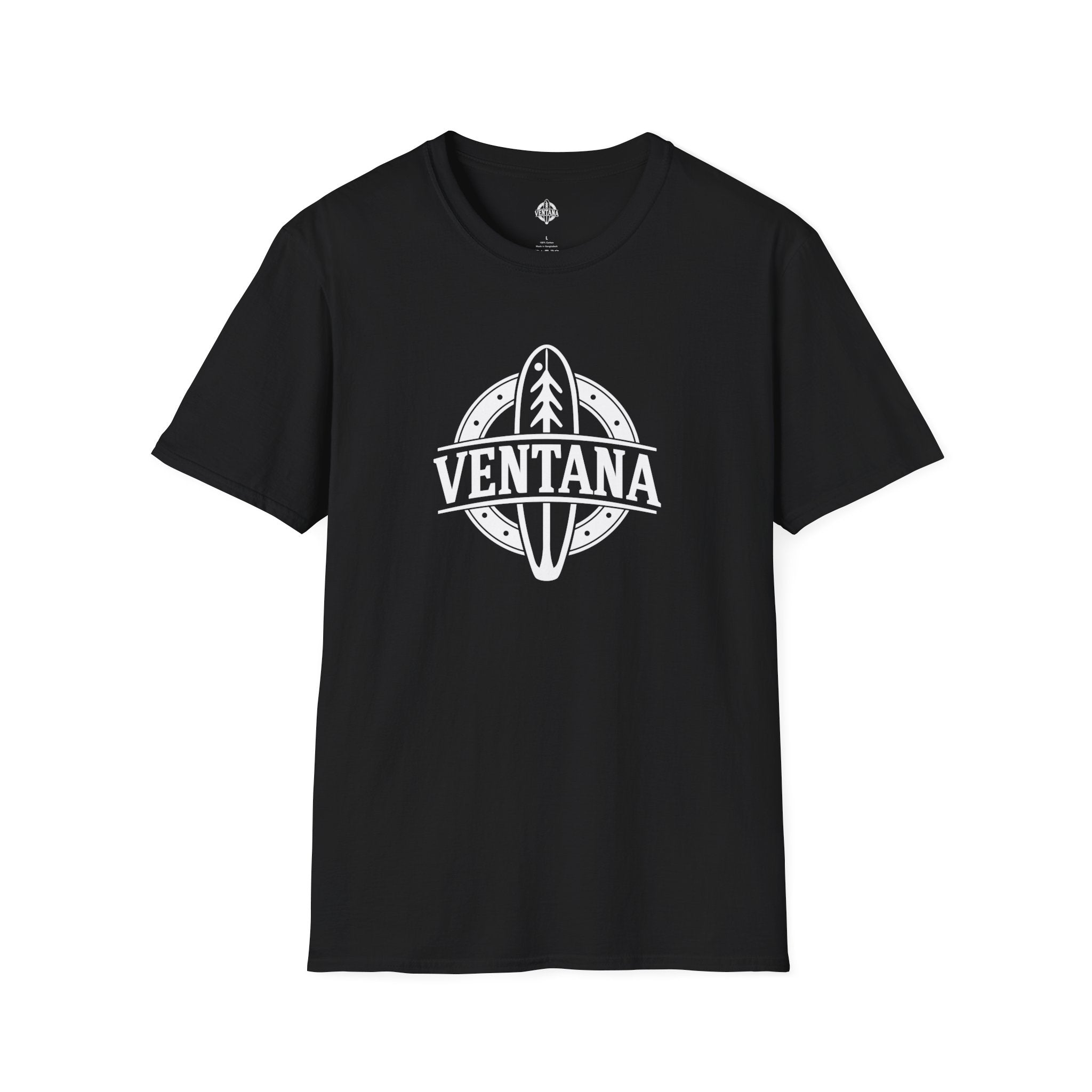 Ventana Treefish Logo Unisex - Soft Style U.S. Cotton T-Shirt