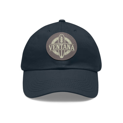 Ventana Treefish Logo Vegan Leather Patch Hat