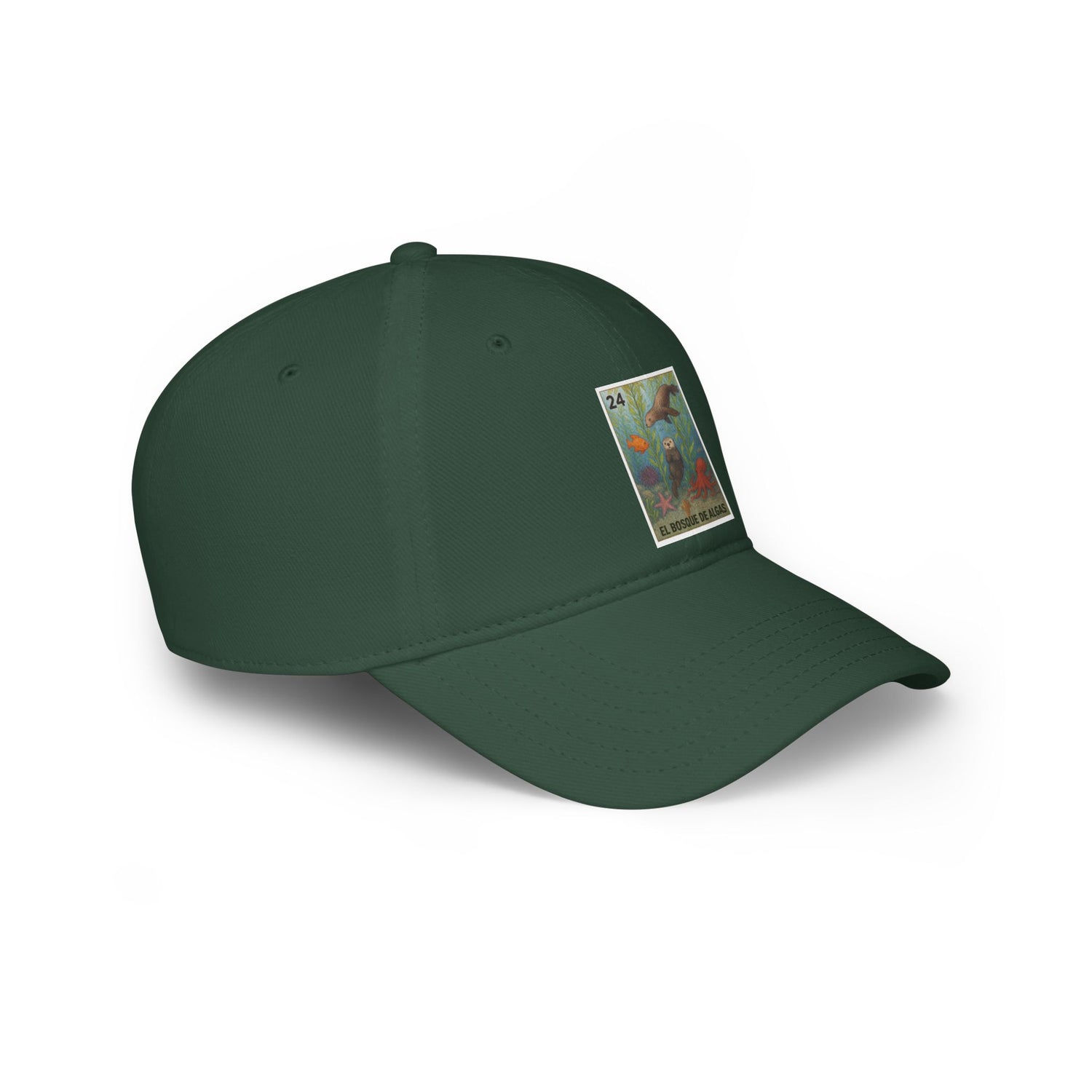Kelp Forest Lotería Unisex - 100% Cotton Baseball Cap (El Bosque de Algas)