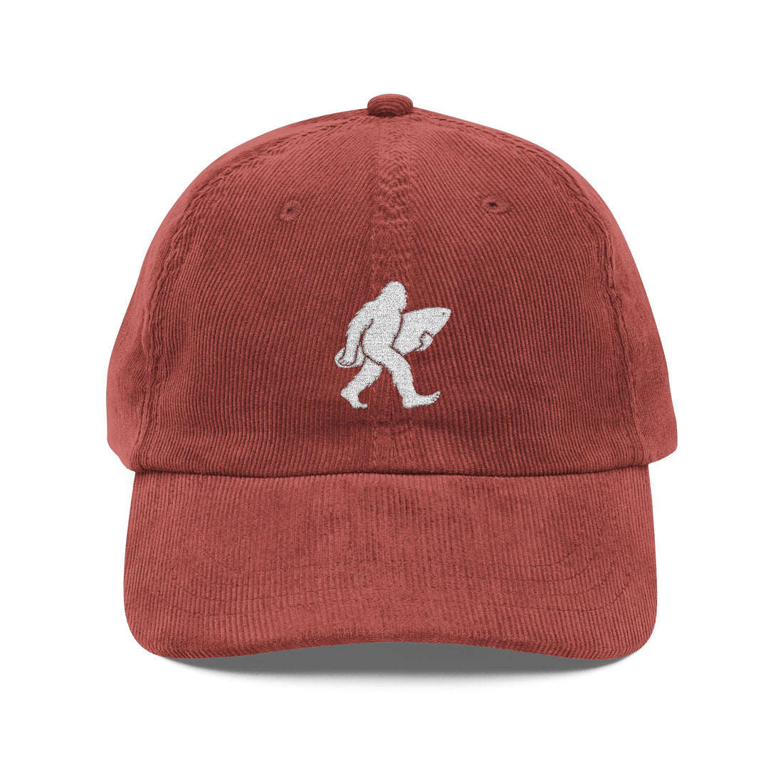 Ventana Surfsquatch Corduroy Hat with Embroidery - 100% Cotton