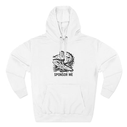 Sponsor Me Unisex - Pull-Over Cotton Blend Fleece Hoodie
