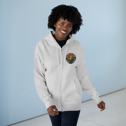 Aptos Junior High Surf Team Unisex - Zip Cotton Blend Fleece Hoodie