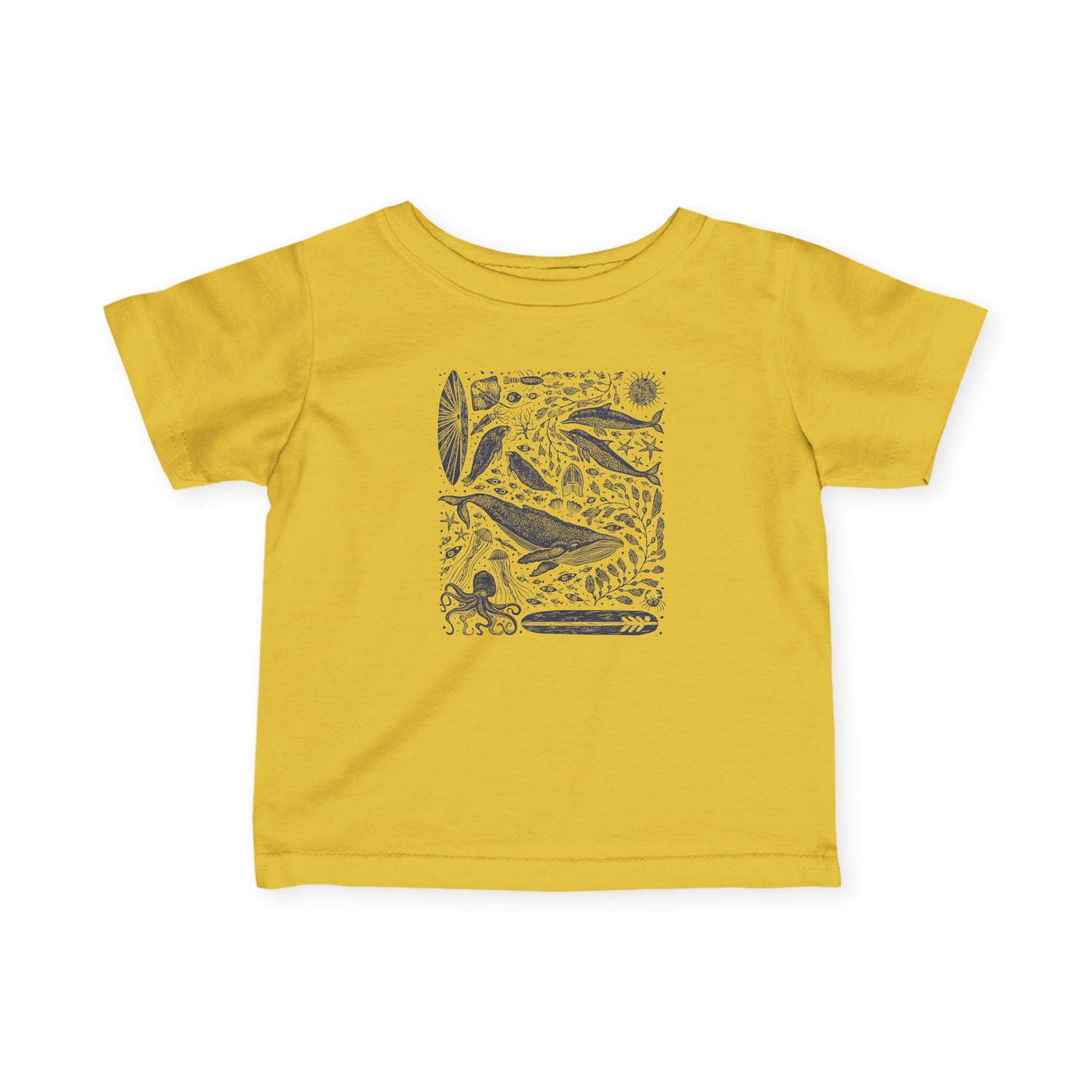 Ventana Marine Life by Lili Arnold - Infant 100% Cotton T-Shirt