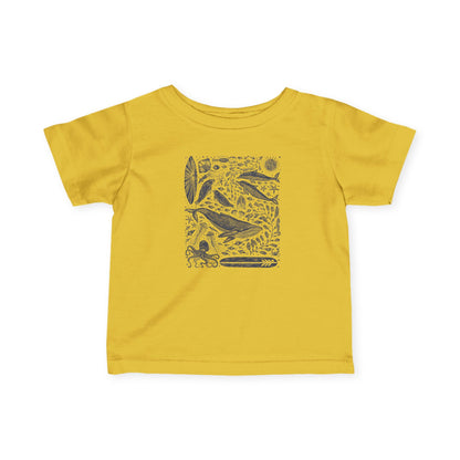 Ventana Marine Life by Lili Arnold - Infant 100% Cotton T-Shirt