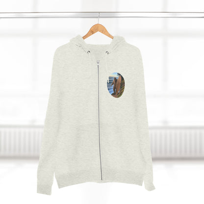 Ventana Real Surfsquatch Unisex - Zip Cotton Blend Fleece Hoodie