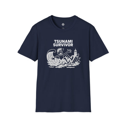 Tsunami Survivor Unisex - Soft Style U.S. Cotton T-Shirt